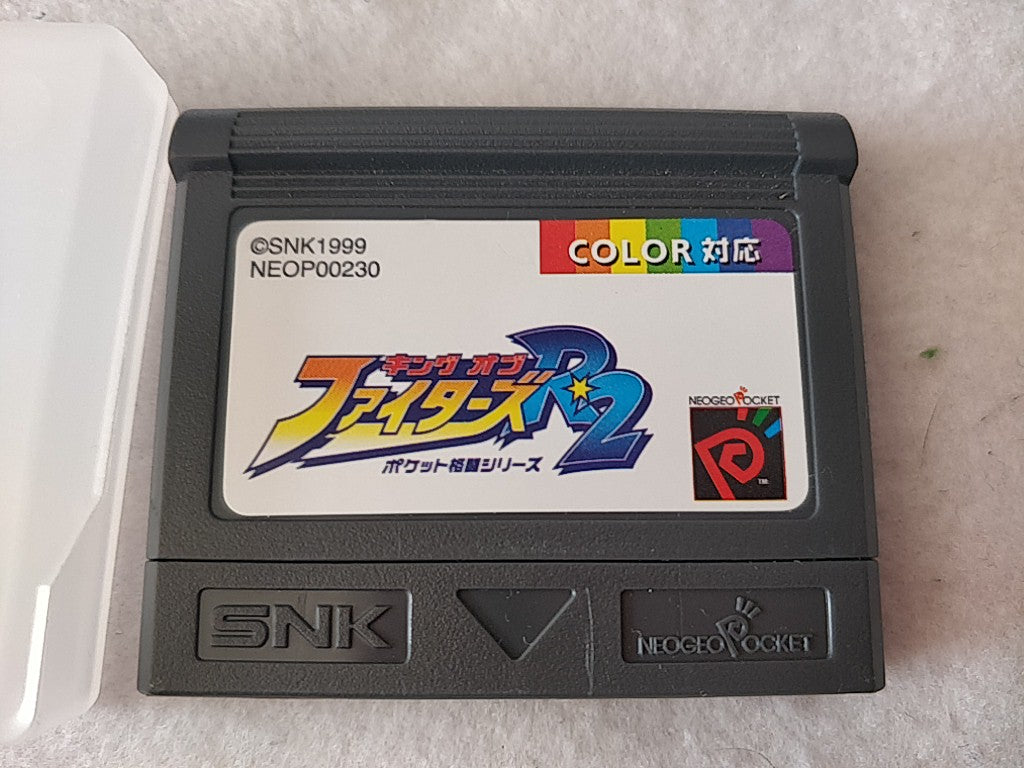 KING OF FIGHTERS KOF ROUND 2 R-2 NEOGEO Pocket Cartridge ,manual Boxed-b1213- - Hakushin Retro Game shop