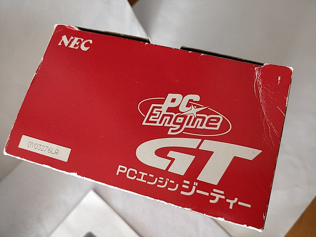 Not Repaired NEC PC ENGINE GT (TurboExpress PI-TG6) CONSOLE Boxed 