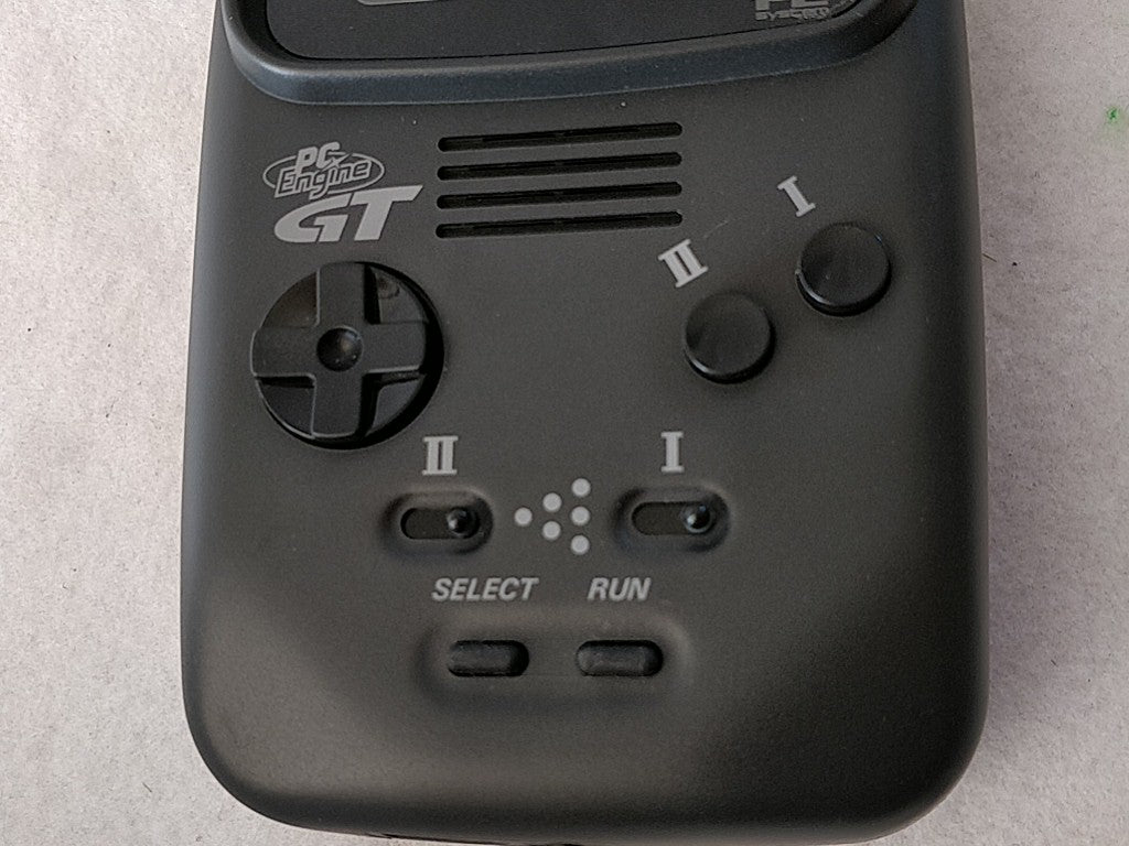 Not Repaired NEC PC ENGINE GT (TurboExpress PI-TG6) CONSOLE Boxed set -c1217- - Hakushin Retro Game shop