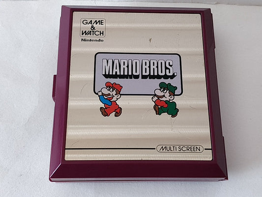Vintage Nintendo Game & Watch MARIO BROS Multi Screen Handheld Game-d0110-