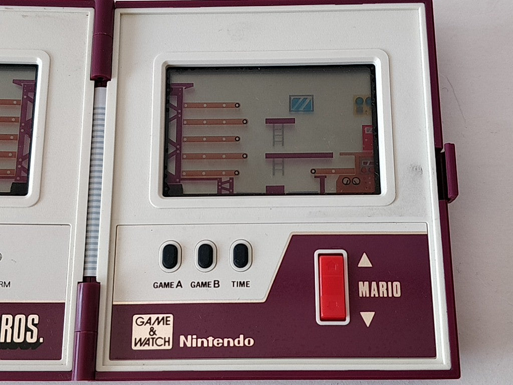 Vintage Nintendo Game & Watch MARIO BROS Multi Screen Game-d0 – Game