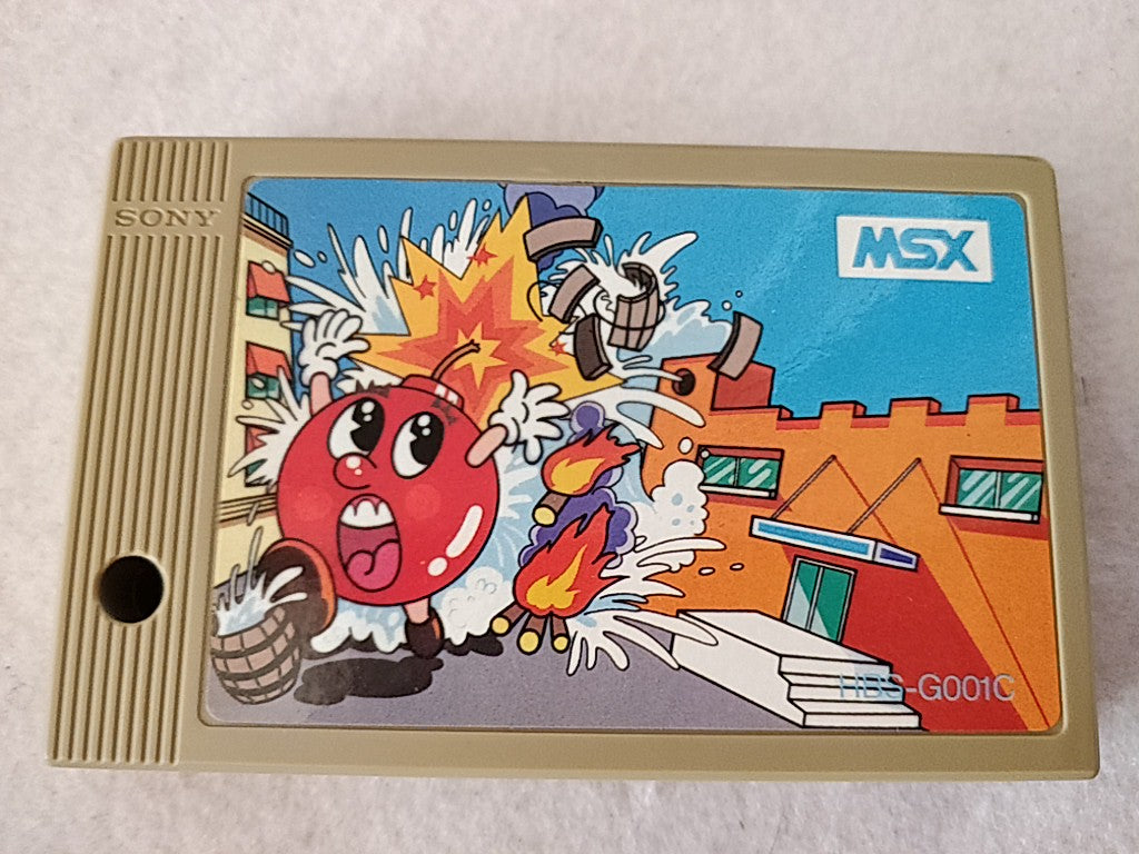 Sparkie Sony Hit Bit for MSX MSX2 Game Cartridge and box tested-d0209- - Hakushin Retro Game shop