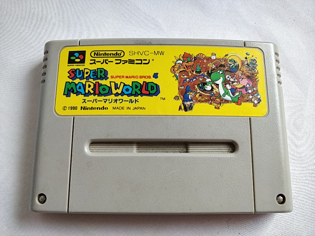 Super Famicom SNES console (SNES/SHVC-001),Pads and Game set tested-d0211- - Hakushin Retro Game shop