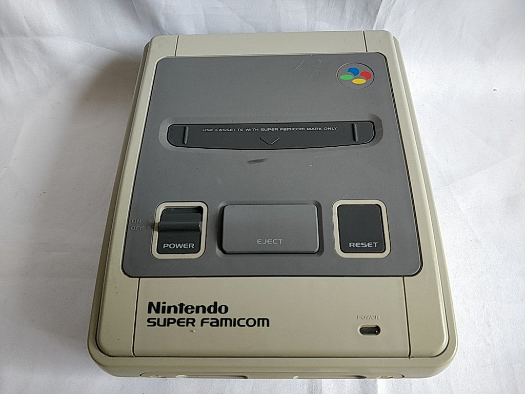 Super Famicom SNES console (SNES/SHVC-001),Pads and Game set tested-d0211-