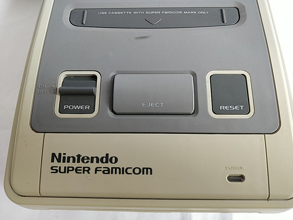 Super Famicom SNES console (SNES/SHVC-001),Pads and Game set tested-d0211-
