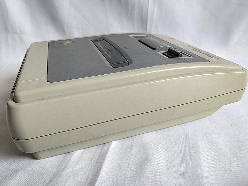Super Famicom SNES console (SNES/SHVC-001),Pads and Game set tested-d0211- - Hakushin Retro Game shop