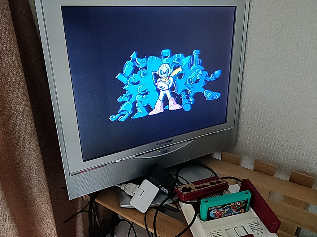 ROCKMAN 4 (MEGAMAN) Nintendo FAMICOM Cartridge,manual,Boxed set/tested-d0226- - Hakushin Retro Game shop