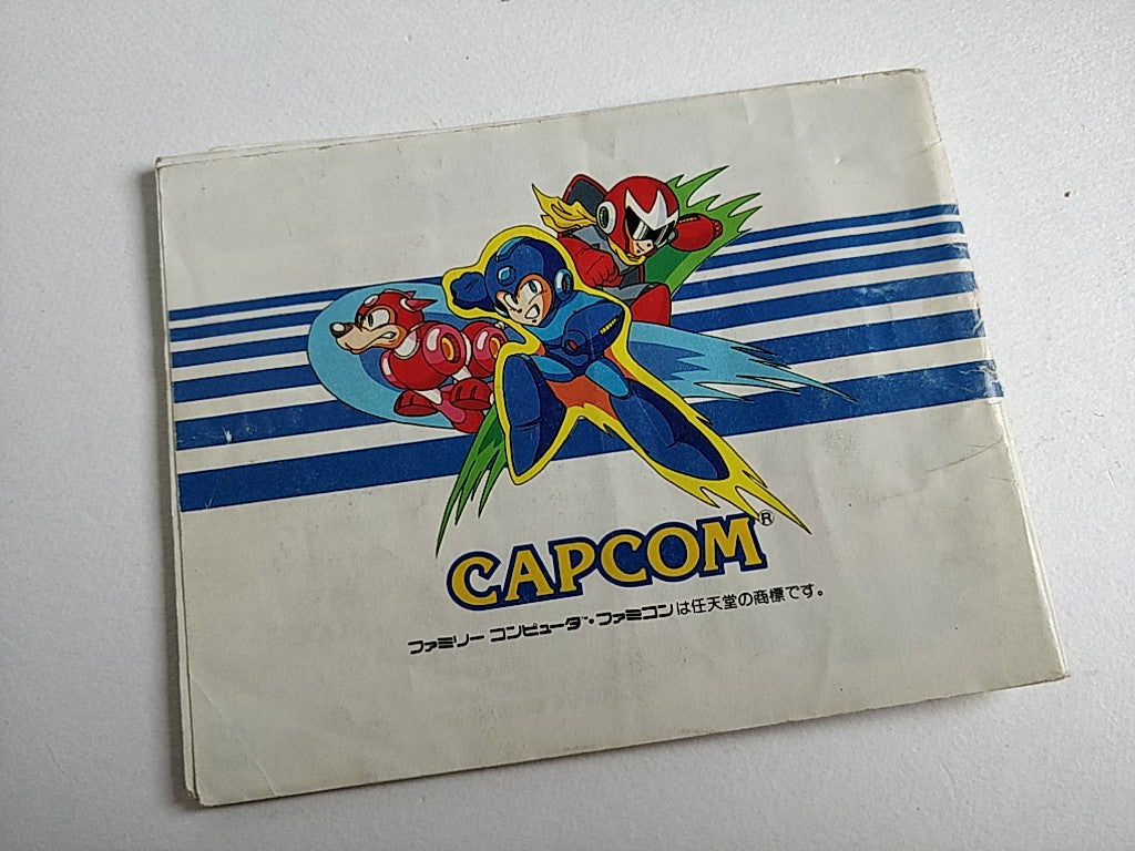 ROCKMAN 4 (MEGAMAN) Nintendo FAMICOM Cartridge,manual,Boxed set/tested-d0226- - Hakushin Retro Game shop
