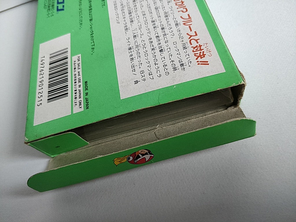 ROCKMAN 4 (MEGAMAN) Nintendo FAMICOM Cartridge,manual,Boxed set/tested-d0226-