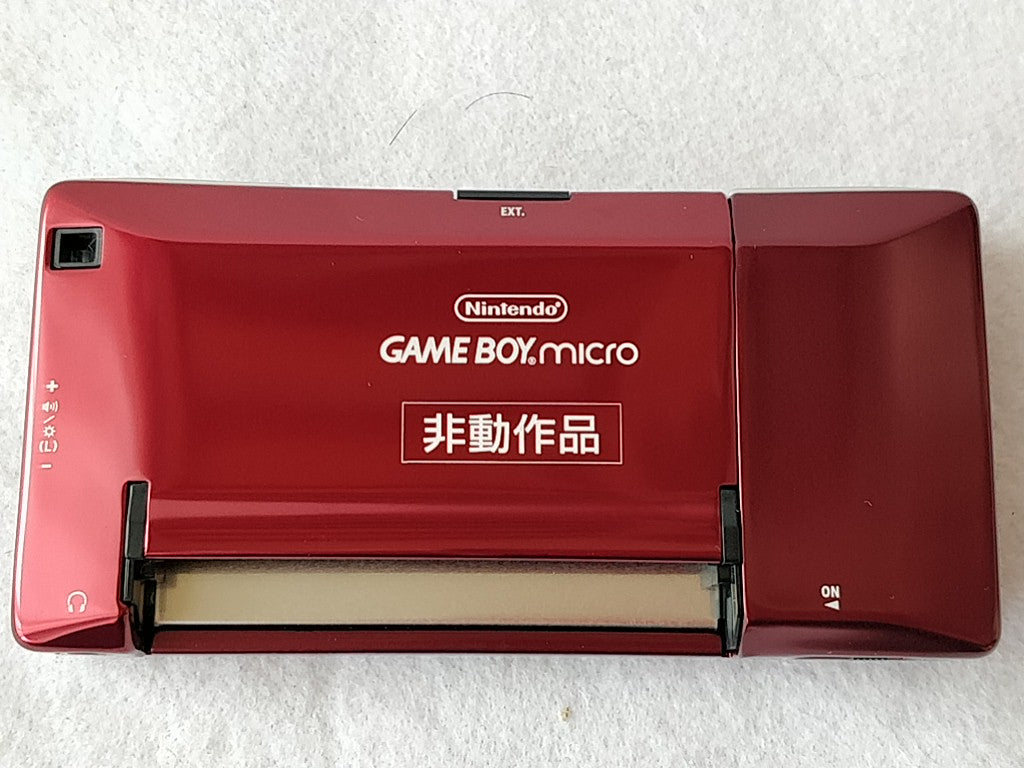 Novelty Faceplate skin Game Boy Micro Famicom 2P Pad Club Nintendo Japan-d0304-
