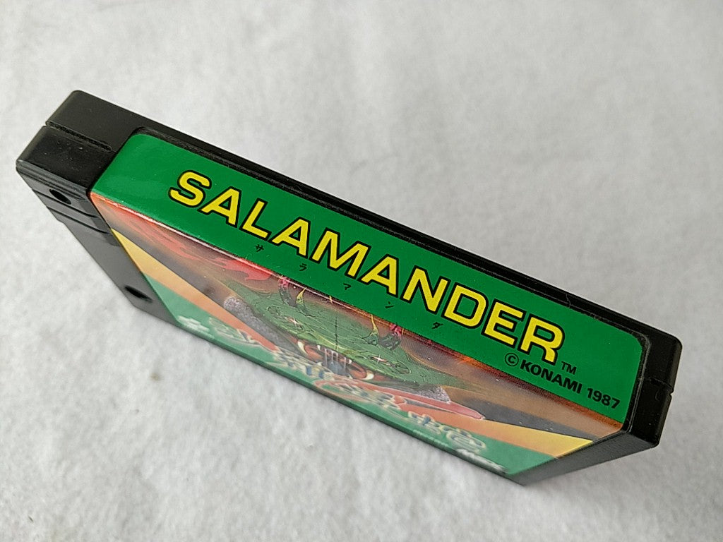 Salamander/Life Force MSX shooter Game Japan/Game cartridge only tested-c0304- - Hakushin Retro Game shop