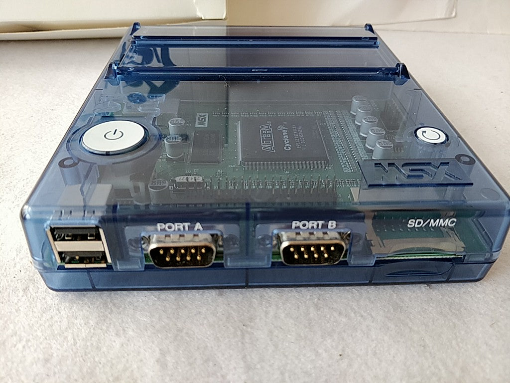 1Chip MSX Console D4 Enterprise PSU(AC Adapter),Manual,Boxed set tested-d0304- - Hakushin Retro Game shop