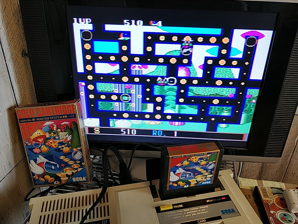 FANTASY ZONE and OPA OPA ( FANTASY ZONE 2) SEGA Master system Boxed tested-d0309 - Hakushin Retro Game shop