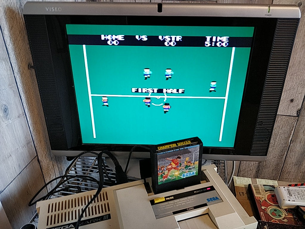 タイトルCHAMPION BASEBALL,GOLF,SCOCCER Master system MK-2000/Mark3 set tested-d0309- - Hakushin Retro Game shop