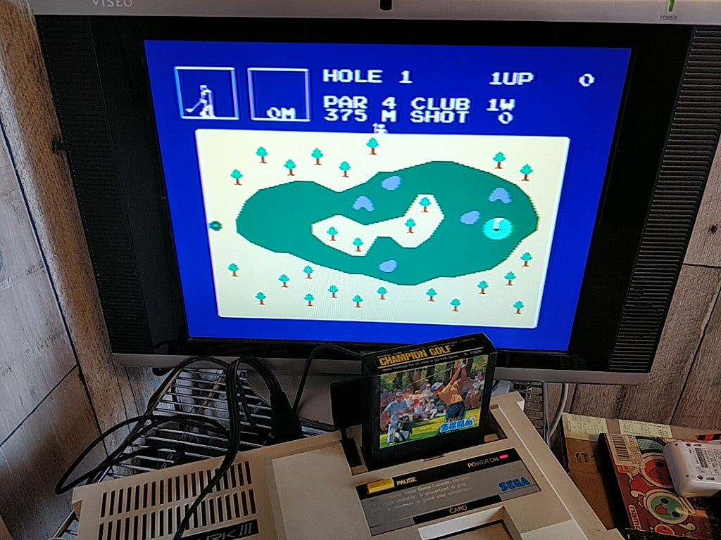 タイトルCHAMPION BASEBALL,GOLF,SCOCCER Master system MK-2000/Mark3 set tested-d0309- - Hakushin Retro Game shop