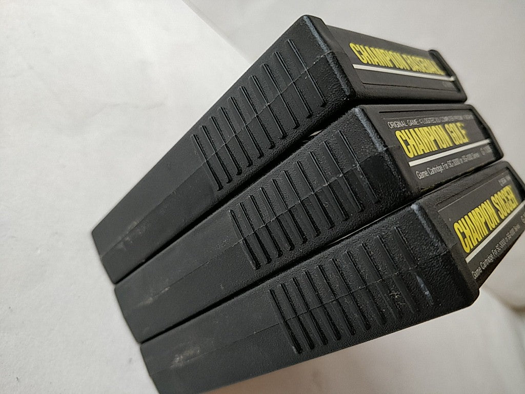 タイトルCHAMPION BASEBALL,GOLF,SCOCCER Master system MK-2000/Mark3 set tested-d0309- - Hakushin Retro Game shop