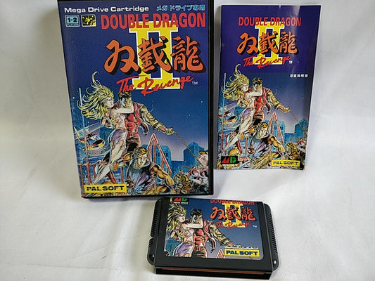 Double Dragon 2 The Revenge SEGA MEGA DRIVE GENESIS Cartridge,Manual,Boxed-d0312