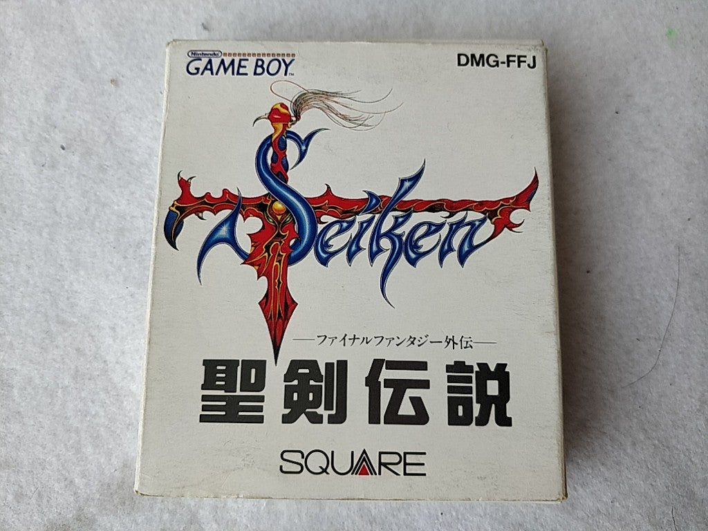 Seiken Densetsu Final Fantasy Gaiden GameBoy,Cartridge,Manual,Boxed set-d0318-