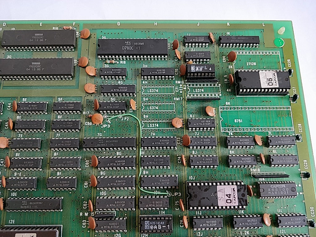 SIDE ARMS CAPCOM JAMMA Arcade Game PCB system Board tested-d0324 