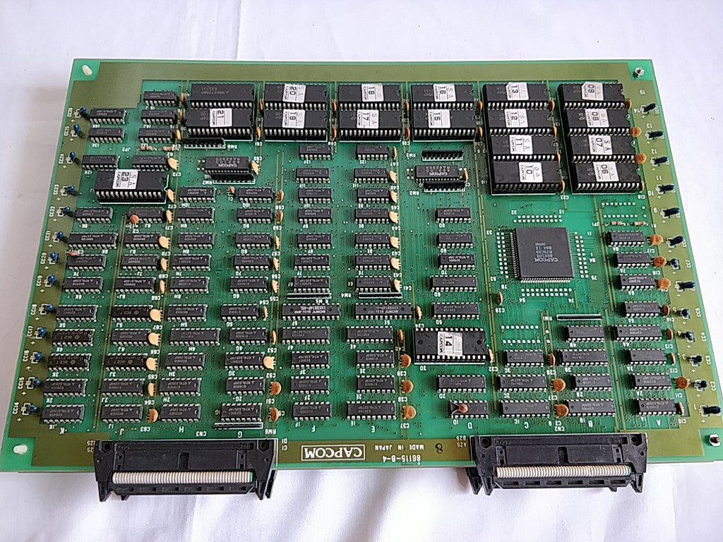 SIDE ARMS CAPCOM JAMMA Arcade Game PCB system Board tested-d0324-