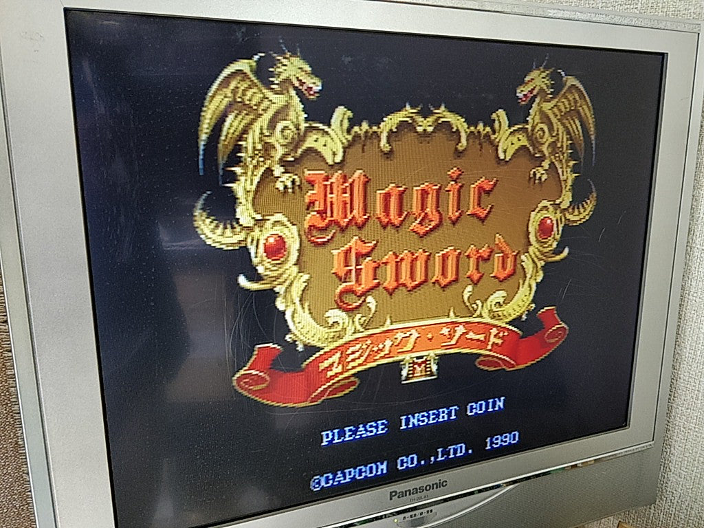 Magic Sword CPS System JAMMA PCB B Board and Mother A Board set tested-d0329- - Hakushin Retro Game shop