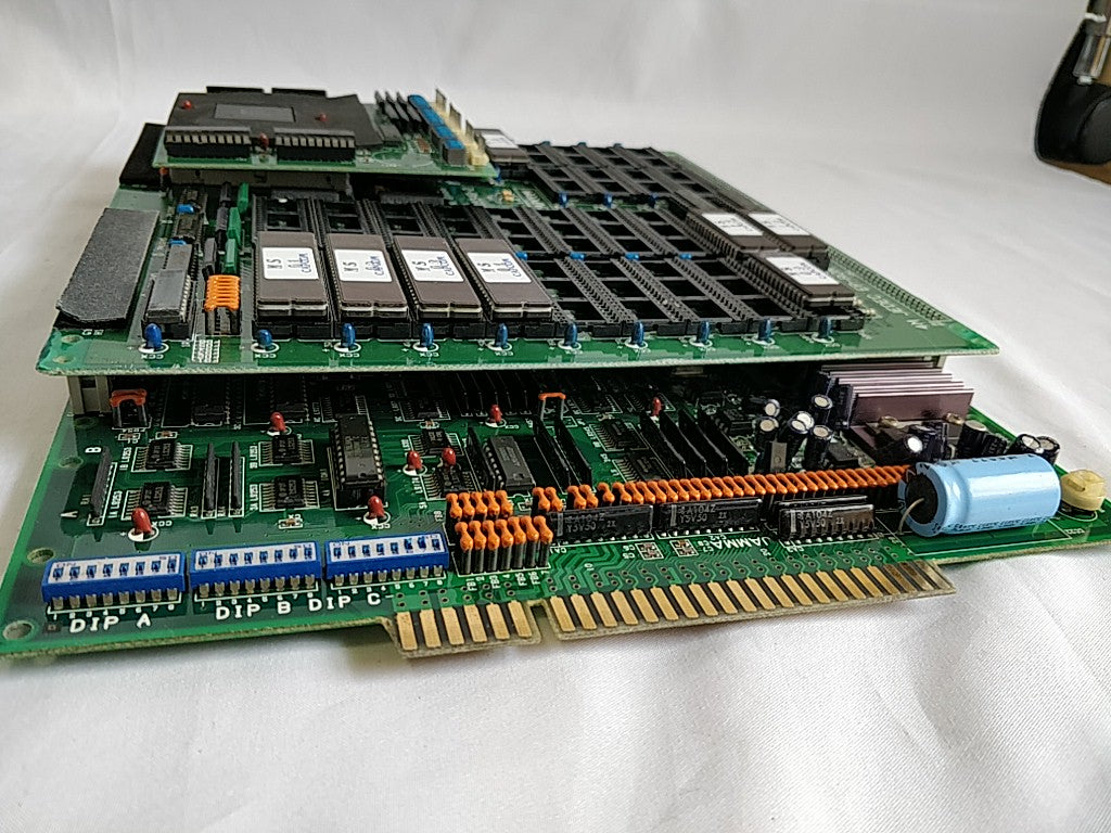 Magic Sword CPS System JAMMA PCB B Board and Mother A Board set tested-d0329- - Hakushin Retro Game shop