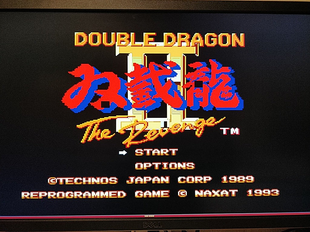 Double Dragon 2 NEC PC engine CD-ROM2 Game CD,Manual,Case set 
