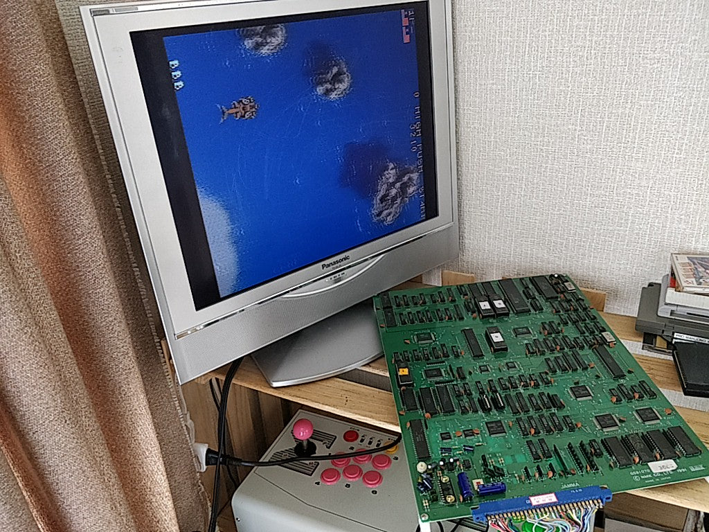 THUNDER DRAGON TECMO JAMMA Arcade Game PCB system Board tested-d0405- - Hakushin Retro Game shop