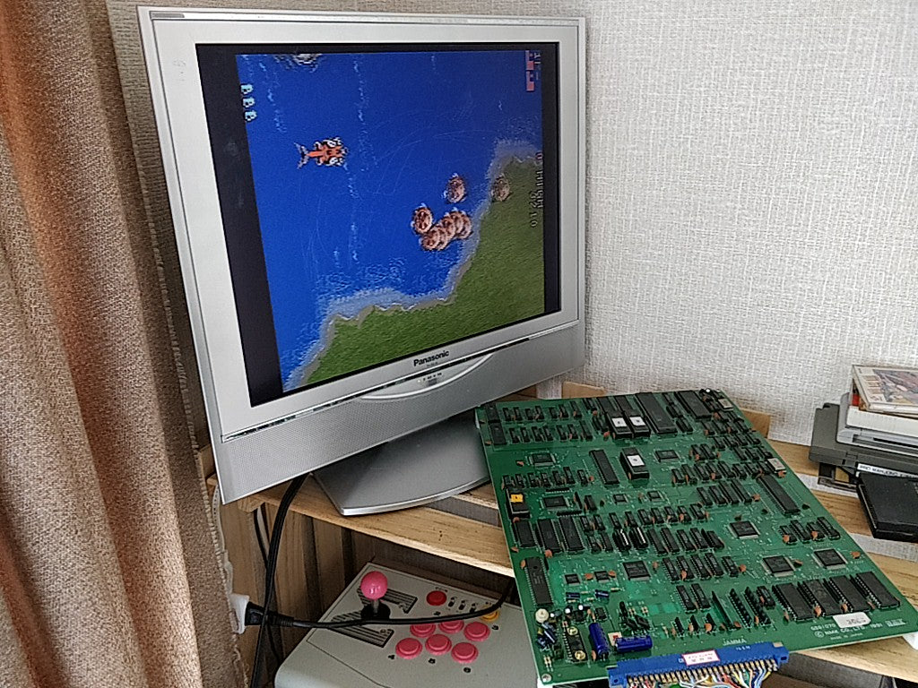 THUNDER DRAGON TECMO JAMMA Arcade Game PCB system Board tested-d0405- - Hakushin Retro Game shop