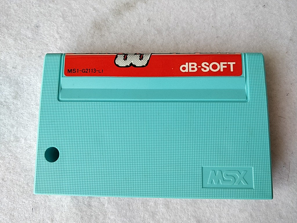 Cross Blaim MSX MSX2 Game Cartridge,Manual and Boxed Set /tested-d0411- - Hakushin Retro Game shop