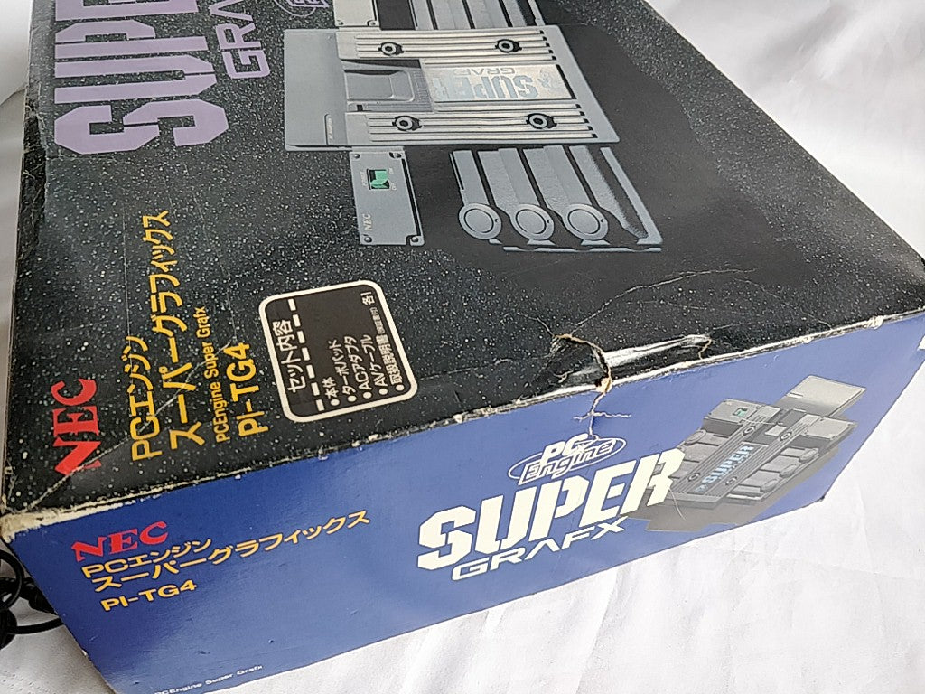NEC PC Engine SuperGrafx (TurboGrafx-16) Console,Pad ,PSU,Game 