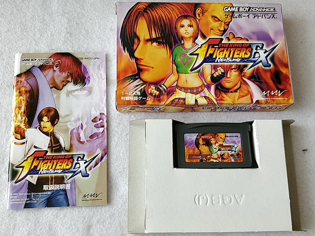 The King of Fighters EX LIMITED EDITION GAMEBOY ADVANCE GBA boxed set -d0415- - Hakushin Retro Game shop