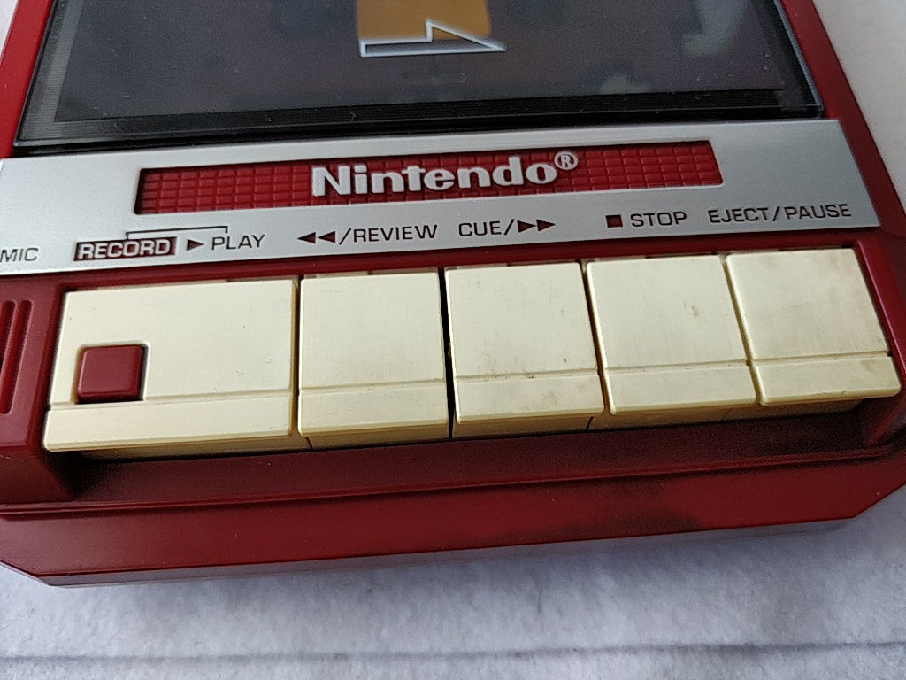 Nintendo Family Basic Cassette Data Recorder HVC-008, Manual,Box set-d0419 - Hakushin Retro Game shop