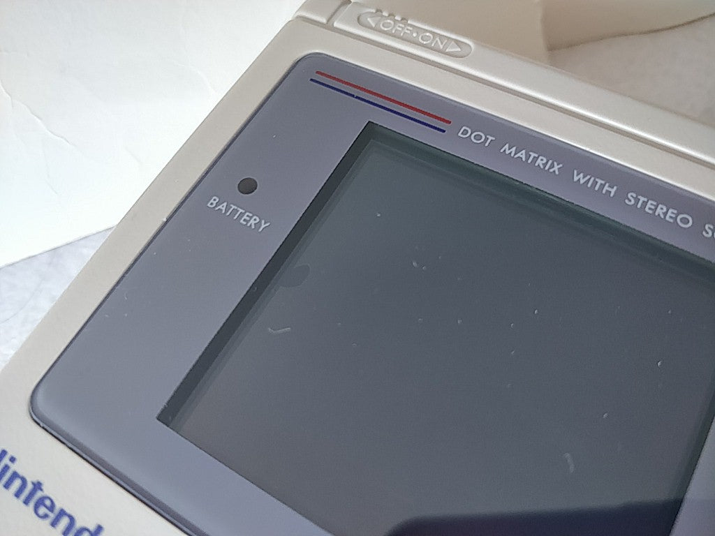Backlight modified Nintendo Game boy Gray Color Console (DMG-001) tested-d0503- - Hakushin Retro Game shop