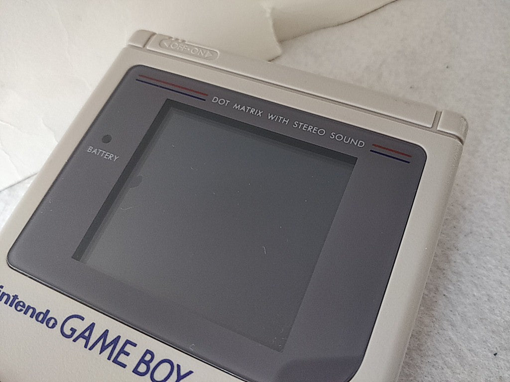 Backlight modified Nintendo Game boy Gray Color Console (DMG-001) tested-d0503- - Hakushin Retro Game shop
