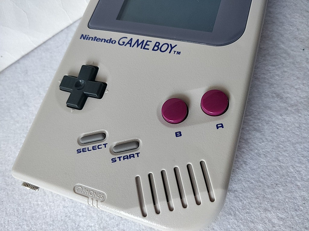 Backlight modified Nintendo Game boy Gray Color Console (DMG-001) tested-d0503- - Hakushin Retro Game shop