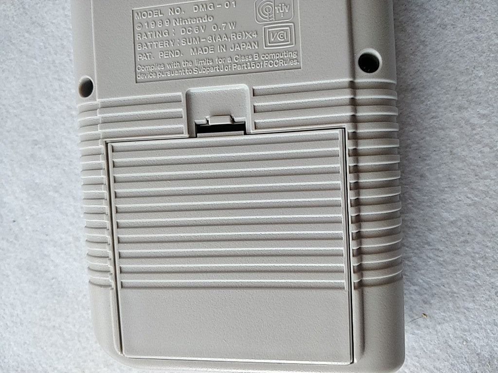 Backlight modified Nintendo Game boy Gray Color Console (DMG-001) tested-d0503- - Hakushin Retro Game shop