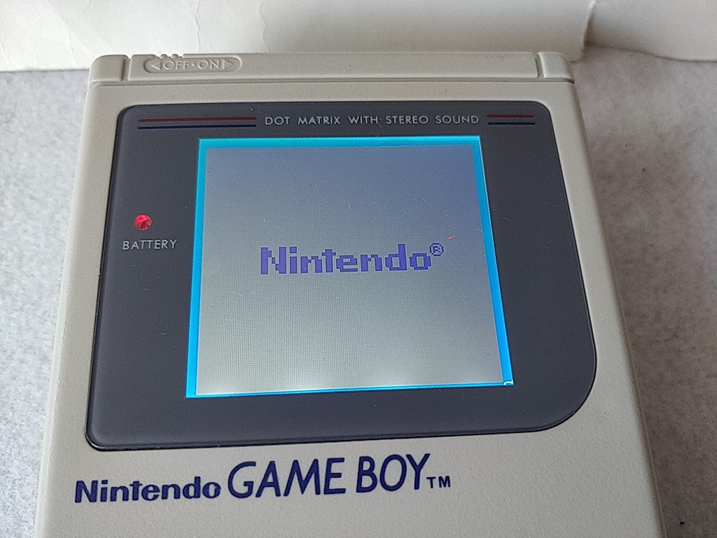 Nintendo Game boy Gray Color Console (DMG-001),Manual and Box set, tes –  Hakushin Retro Game shop