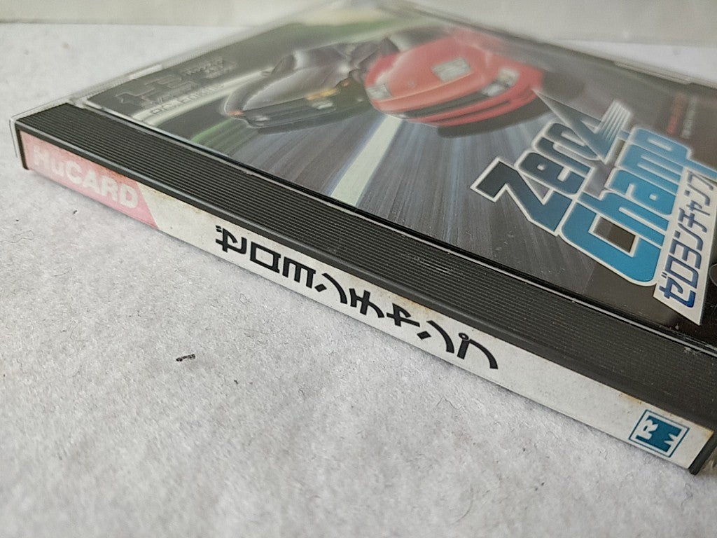 Zero4 Champ PC Engine Game Disk,Manual,Boxed set tested -d0508-