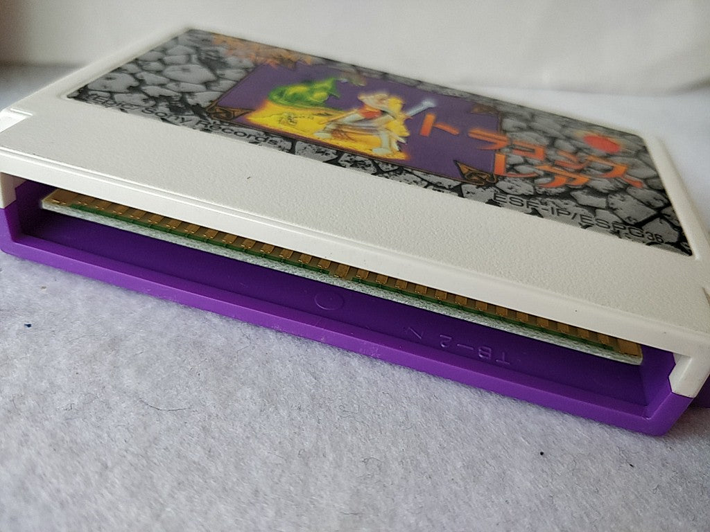 Dragons Lair For Nintendo Famicom NES Cartridge,Manual, Boxed set tested-d0509- - Hakushin Retro Game shop