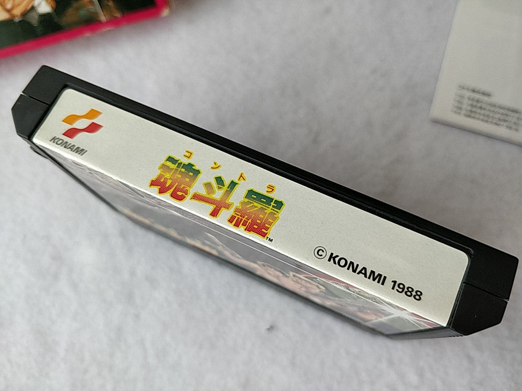 CONTRA KONAMI For Nintendo Famicom NES Cartridge,Manual, Boxed set tested-d0509-