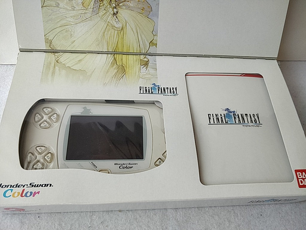 BANDAI Wonder Swan Color Final Fantasy Limited model console Boxes 