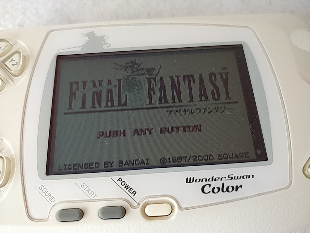 BANDAI Wonder Swan Color Final Fantasy Limited model console Boxes