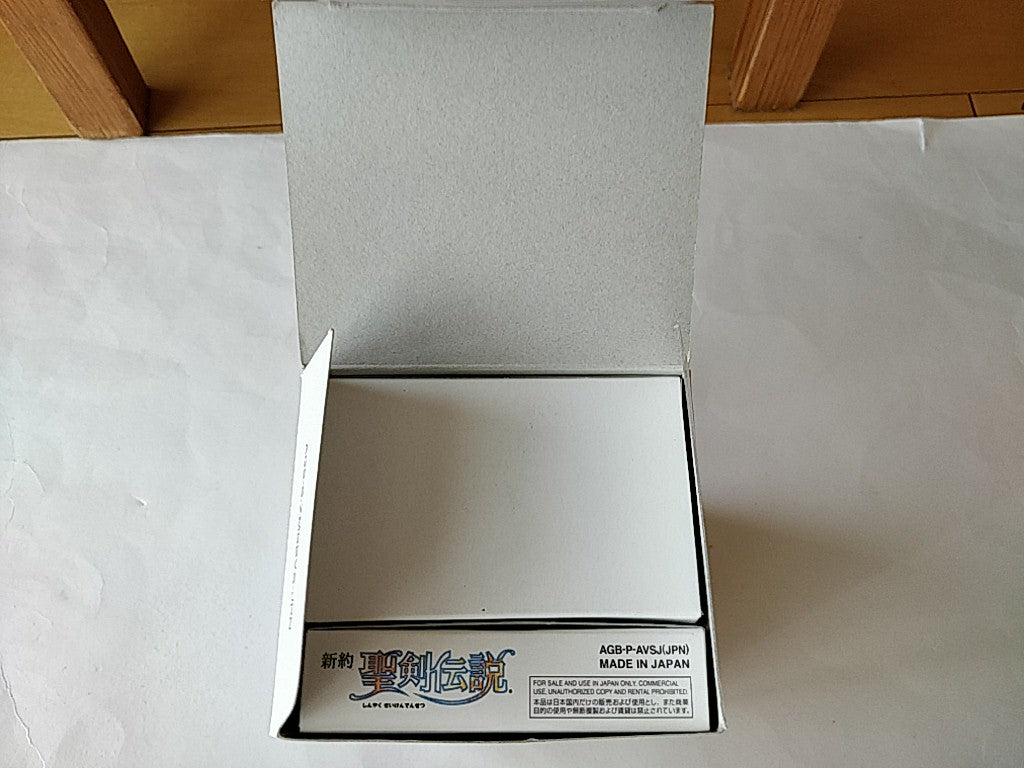 Game Boy Advance SP GBA Sword of Mana Seiken Densetsu MANA Blue Console-d0519-