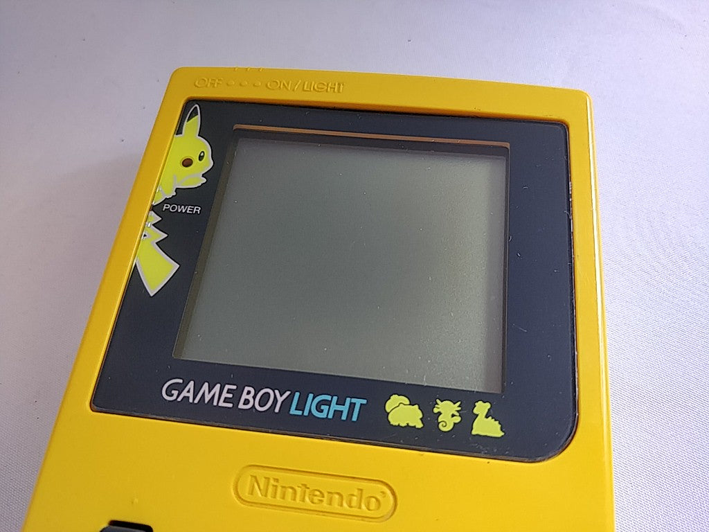 Nintendo Gameboy Light Pokemon Pikachu edition console set MGB – Hakushin Retro Game