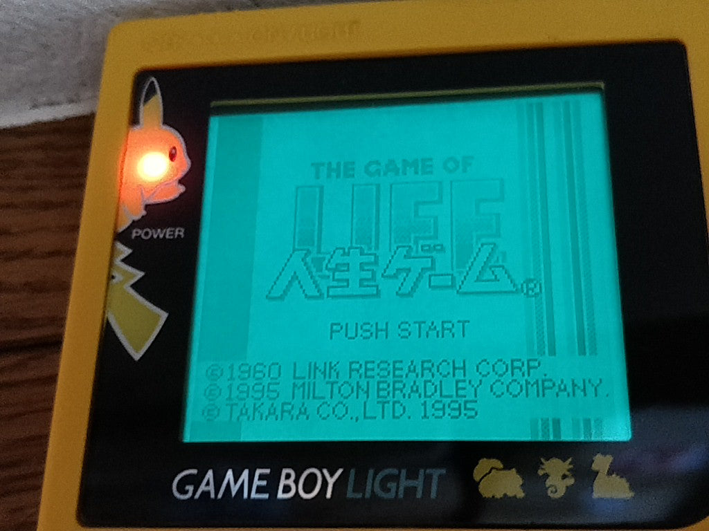 Console Game Boy Color Edition Special Pokemon Pikachu / Complete
