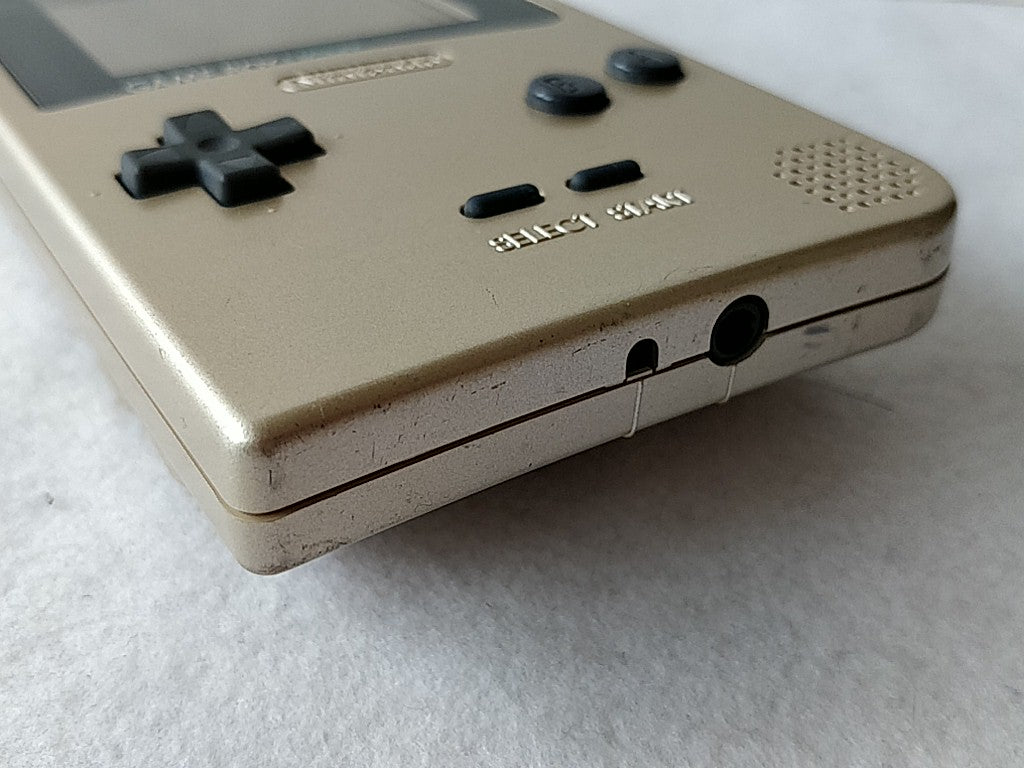 Nintendo Game boy Light Gold color console MGB-101,Manual, Boxed,Game set-d0603- - Hakushin Retro Game shop