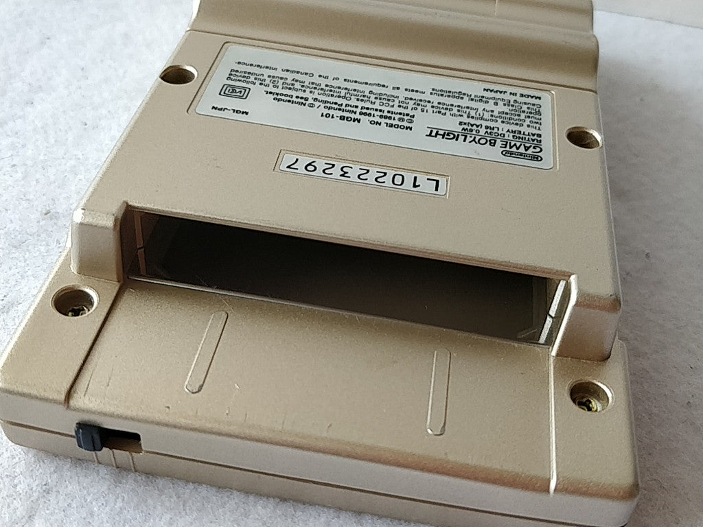 Nintendo Game boy Light Gold color console MGB-101,Manual, Boxed,Game set-d0603- - Hakushin Retro Game shop