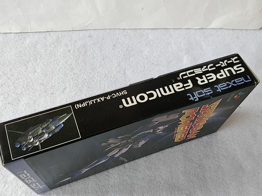 SPRIGGAN POWERED Nintendo Super Famicom SFC Cartridge,Manual,Boxed set-d0603- - Hakushin Retro Game shop
