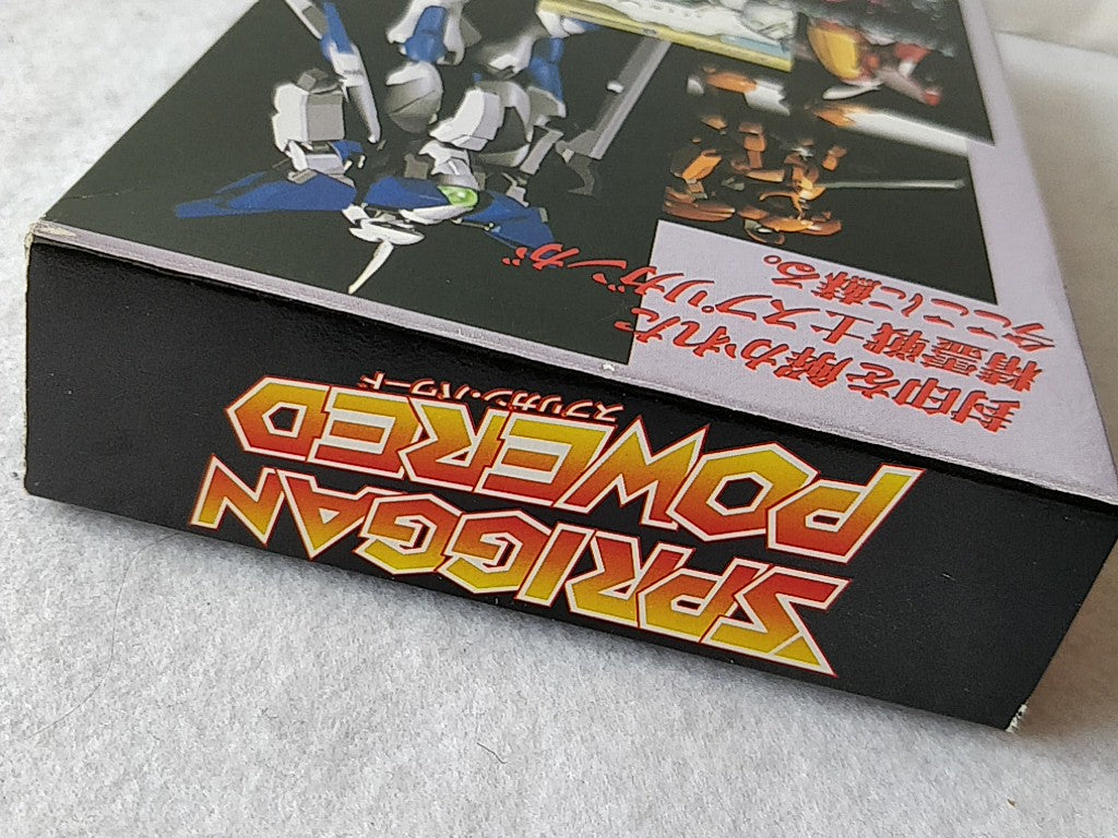 SPRIGGAN POWERED Nintendo Super Famicom SFC Cartridge,Manual,Boxed set-d0603- - Hakushin Retro Game shop